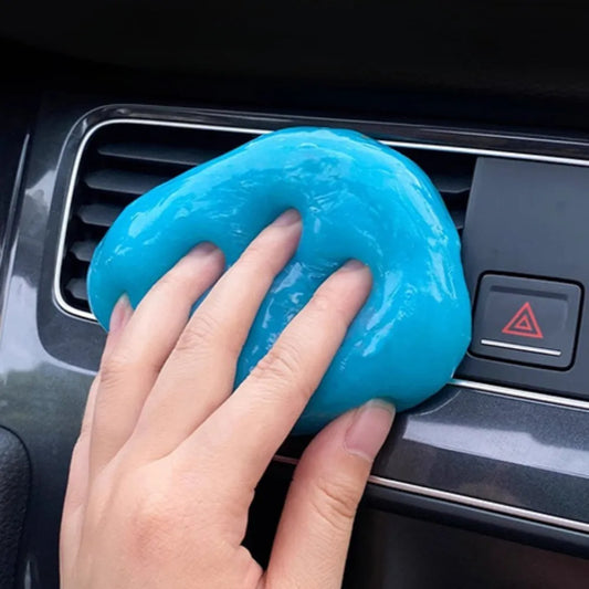 Cleaning soft rubber car interior